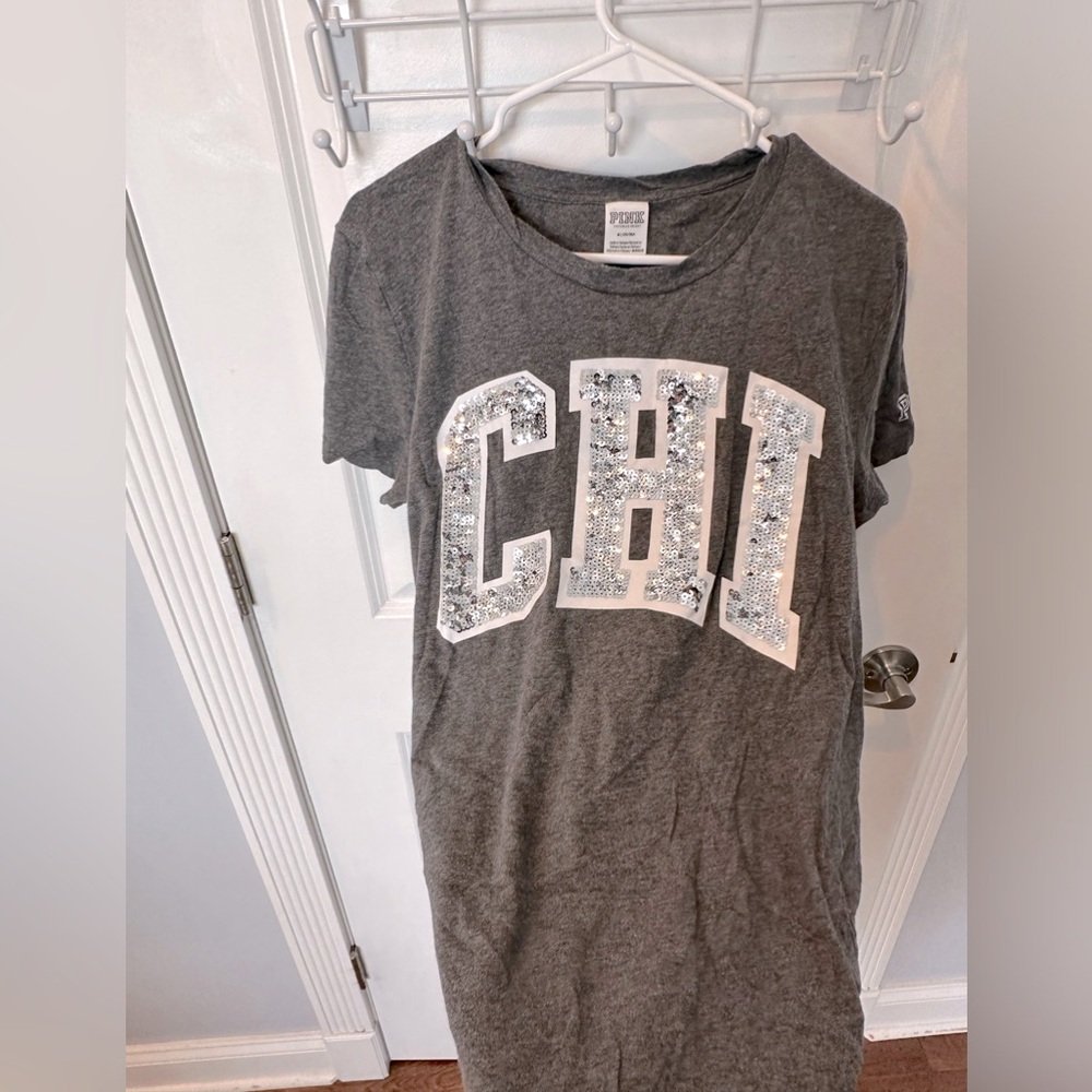 *EUC*Sz S*PINK*  “CHI” T-shirt